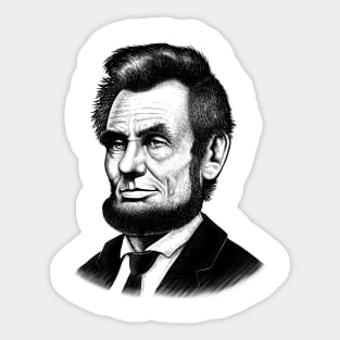 Abraham Lincoln Sticker